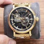 Yellow Gold Semi-skeletonized Dial Patek Philippe Copy Watches 41mm_th.jpg